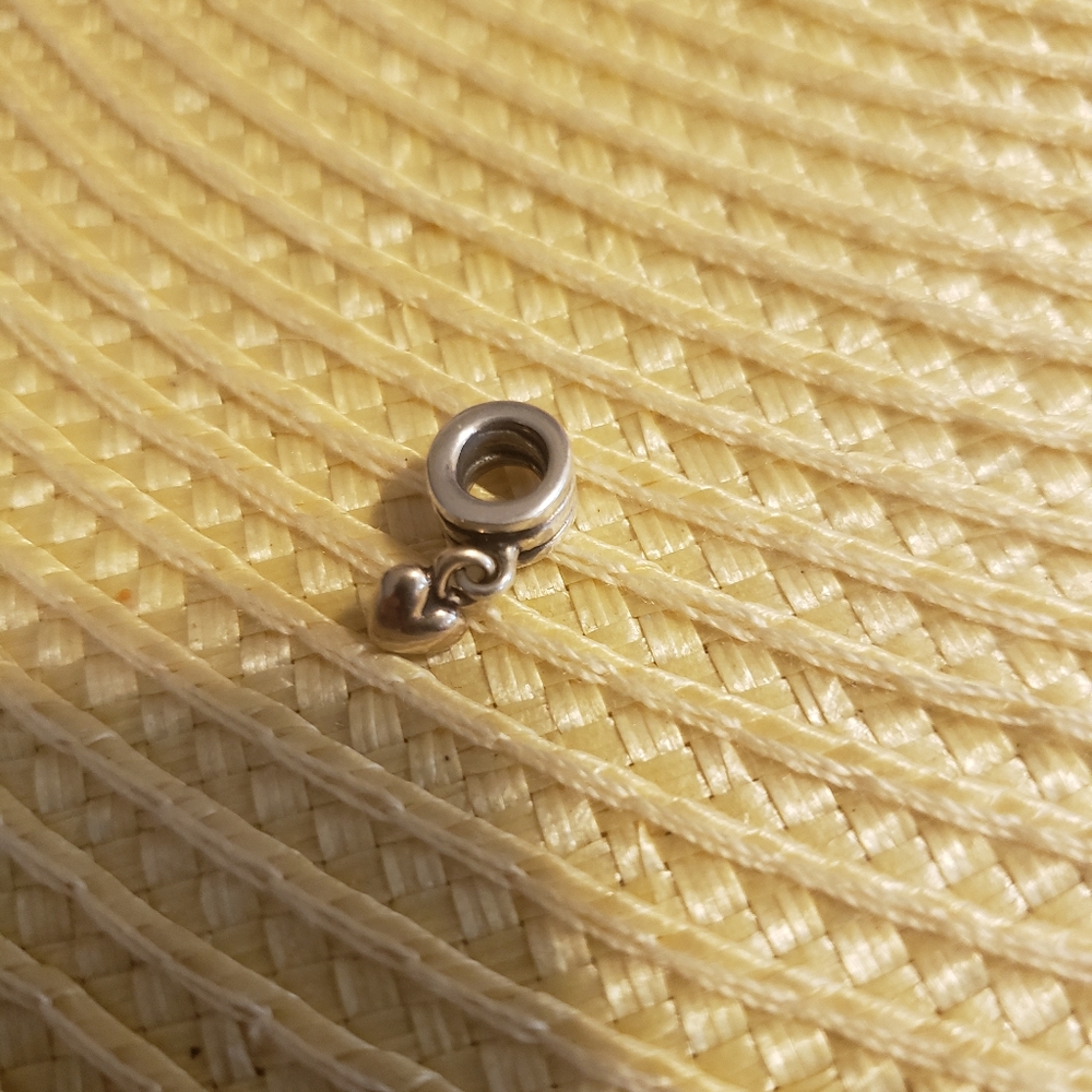 Heart Charm Bead for a Bracelet